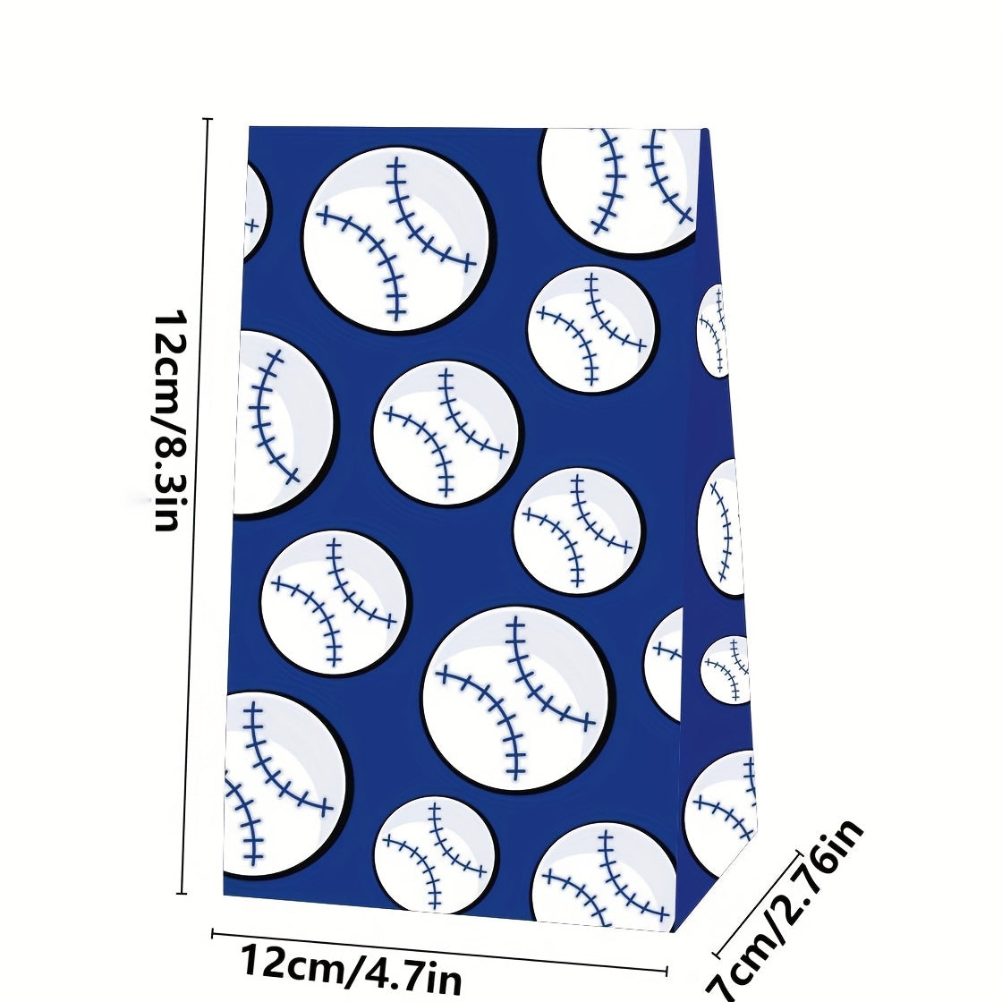 Baseball Pattern Decorations Party Goody Bags