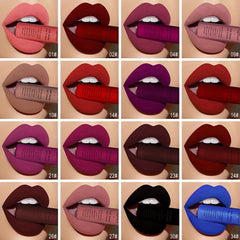Matte Nude Lipstick in 34 Colors - High Pigmented & Waterproof Liquid