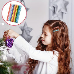 1220Pcs Hair Clips Barrettes Set Headdress Flower Hair Clip Elastic Hair Ties