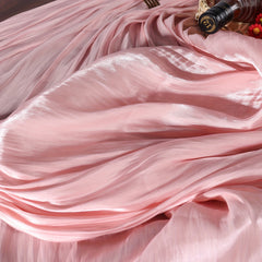 Satin Gradient Fabric Smooth DIY Dress Shirt Tablecloth 0.91m x 2.74m