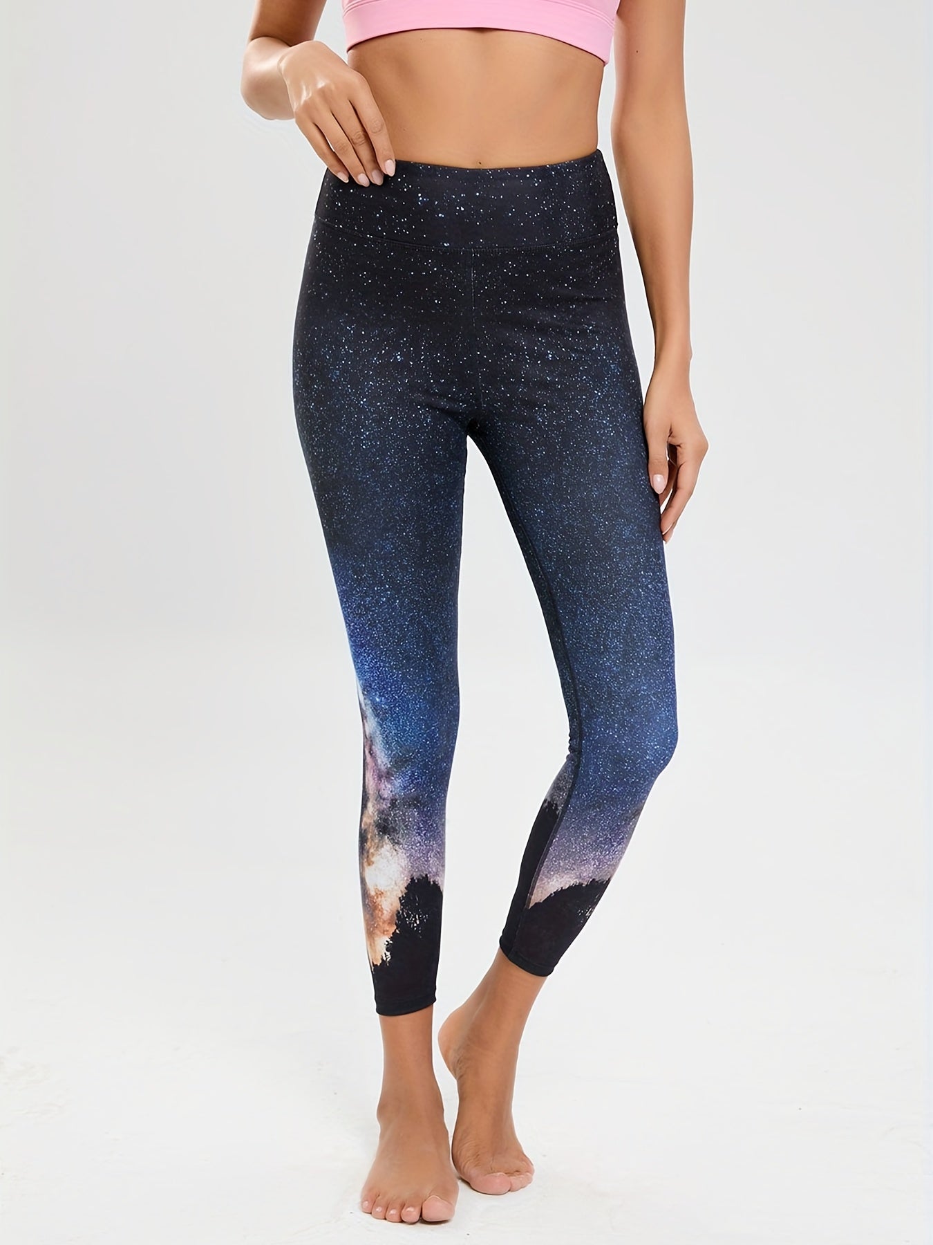Women's Quick Dry Yoga Leggings High Stretch Sports Running Pants