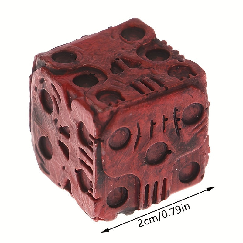 Scary Skull Dices Halloween Dices Skeleton Dices For Board Game