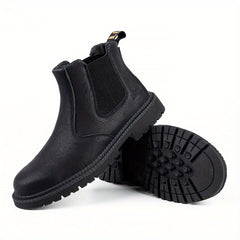Steel Toe Slip On Work Boots Non Slip Safety Sneakers