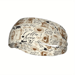 Vintage Breathable Headband for Sport & Casual Outfits