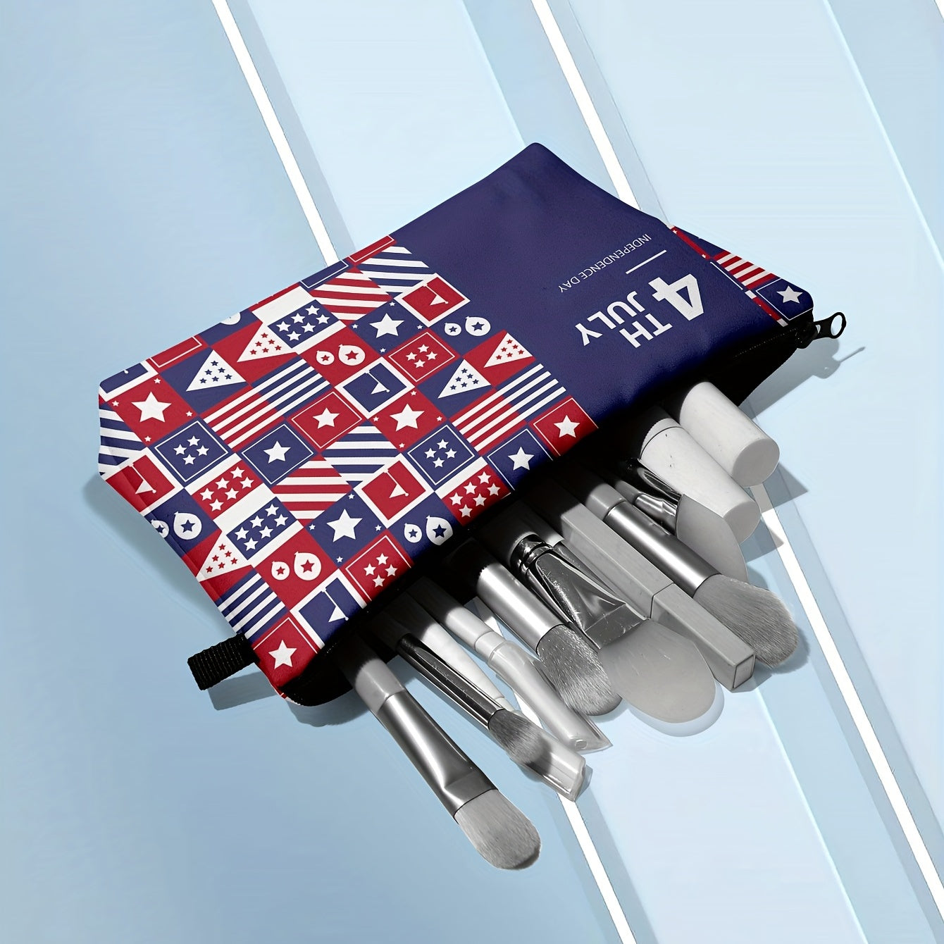 Independence Theme Makeup Bag Toiletry Bag Clutch Bag