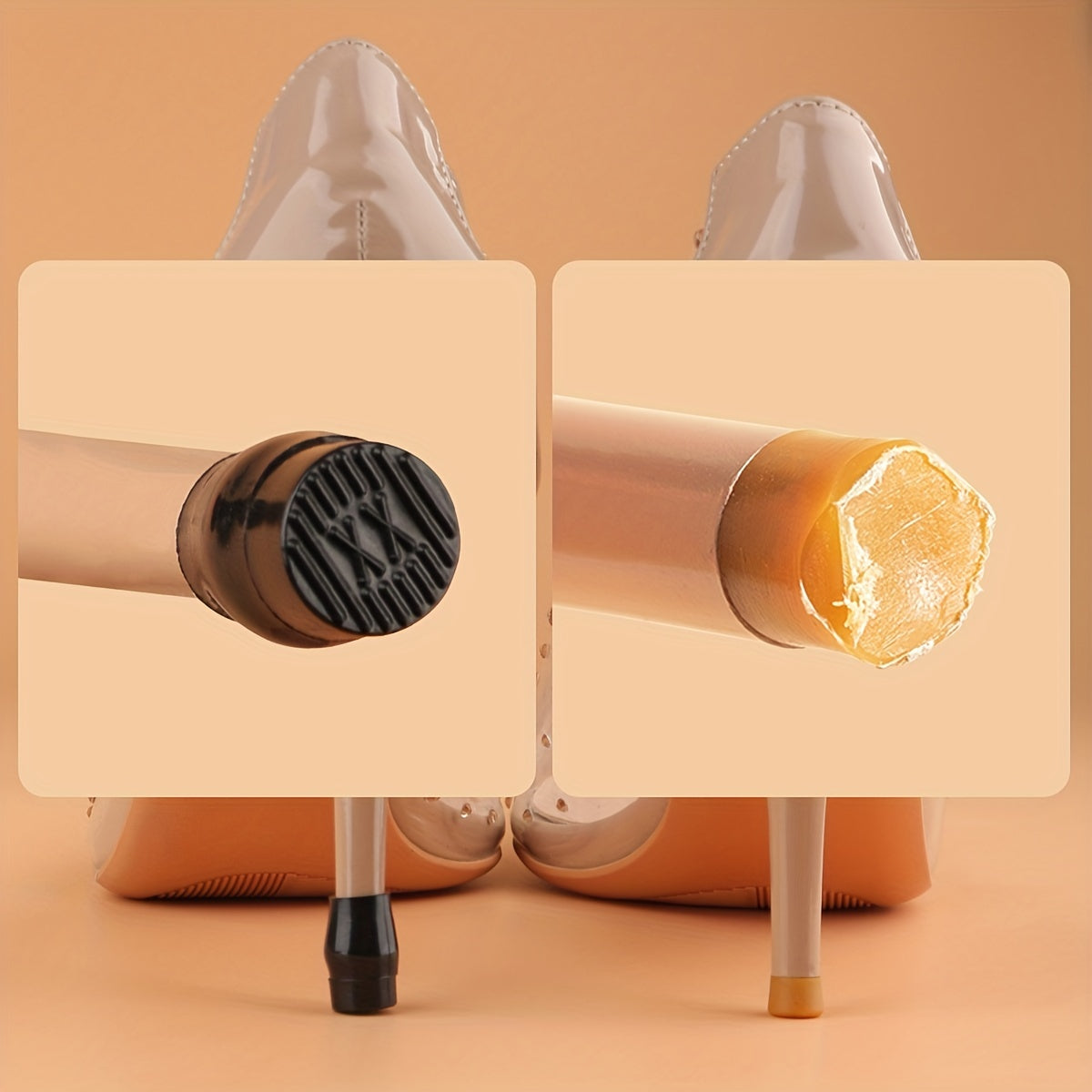 Heel Cover Silence Anti-wear Protector For High Heels