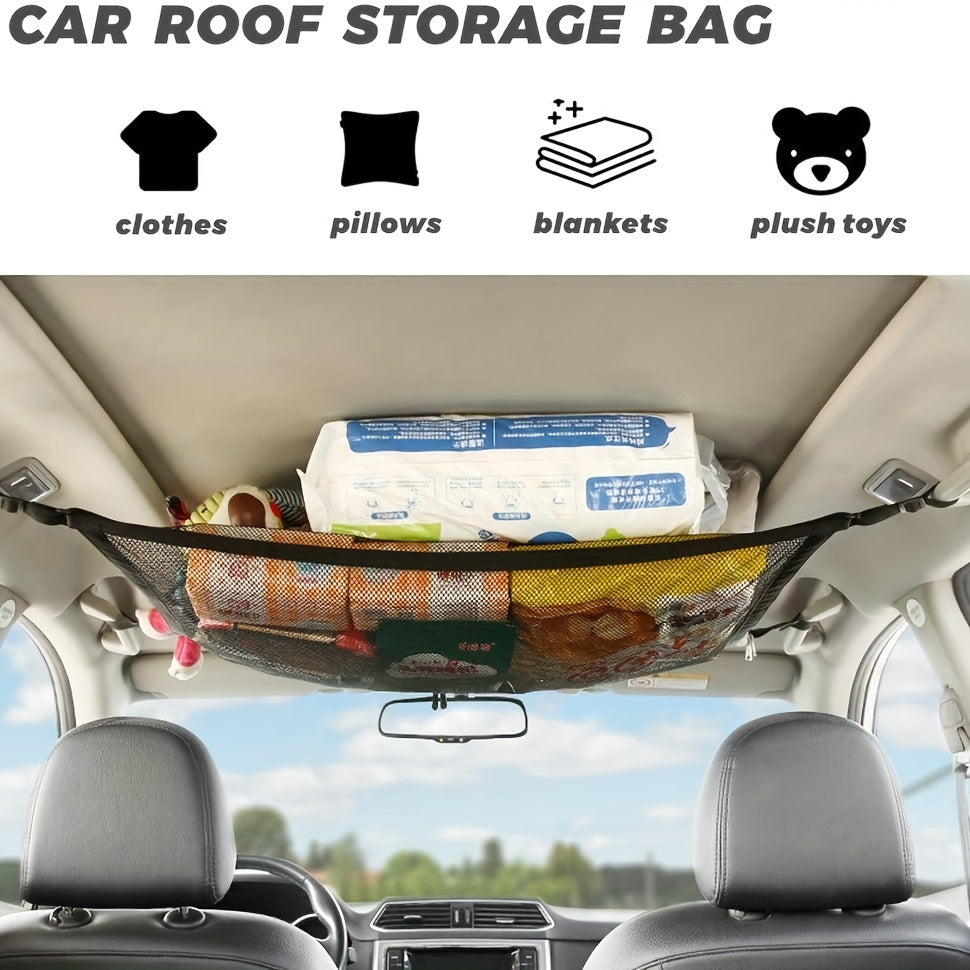 Car Roof Storage Net Car Roof Luggage Net Pocket