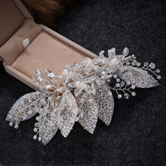 Crystal Wedding Hair Clip Bridal Tiaras Hair Pin