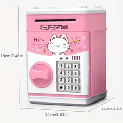 Kids Digital Coin Cash Savings Money Box