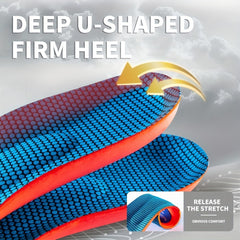 Sports Elasticity Insoles - Shock Absorption Breathable Running Insoles