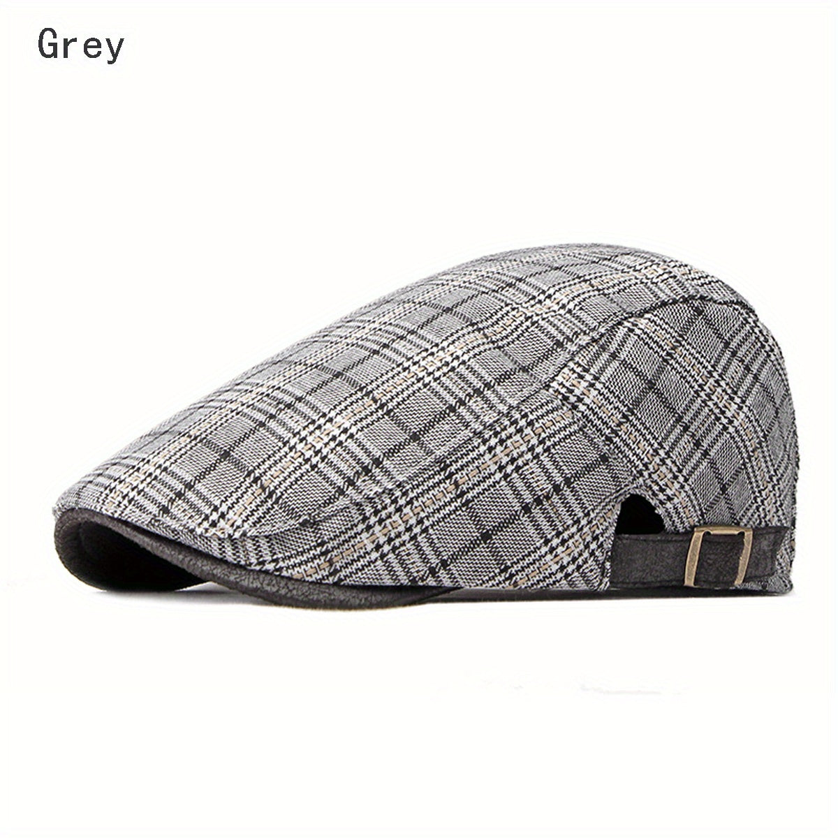 Plaid Beret Artist Caps Casual Hat