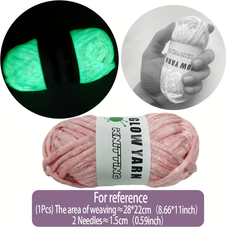 Coarse Luminous Yarn Face Mask DIY Kit