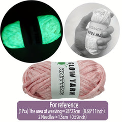 Coarse Luminous Yarn Face Mask DIY Kit