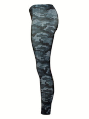 Skull Pattern Yoga Pants High Stretch Halloween Leggings