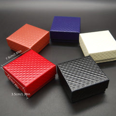 5pcs High Striped Jewelry Box For Necklace Pendant Earrings Bracelet