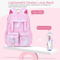 Waterproof Lightweight Student Schoolbag Large Capacity Backpack