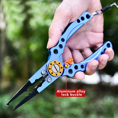 Aluminum Alloy Fishing Pliers Multifunctional Scissors