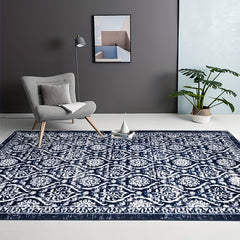 Vintage Oriental Area Rug Traditional Bohemian Floor Carpet