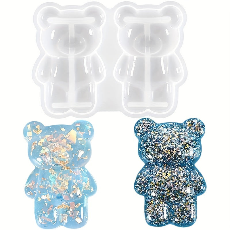 3D Bear Silicone Molds Chocolate Candy Cake Jelly Baking Mould