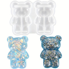 3D Bear Silicone Molds Chocolate Candy Cake Jelly Baking Mould