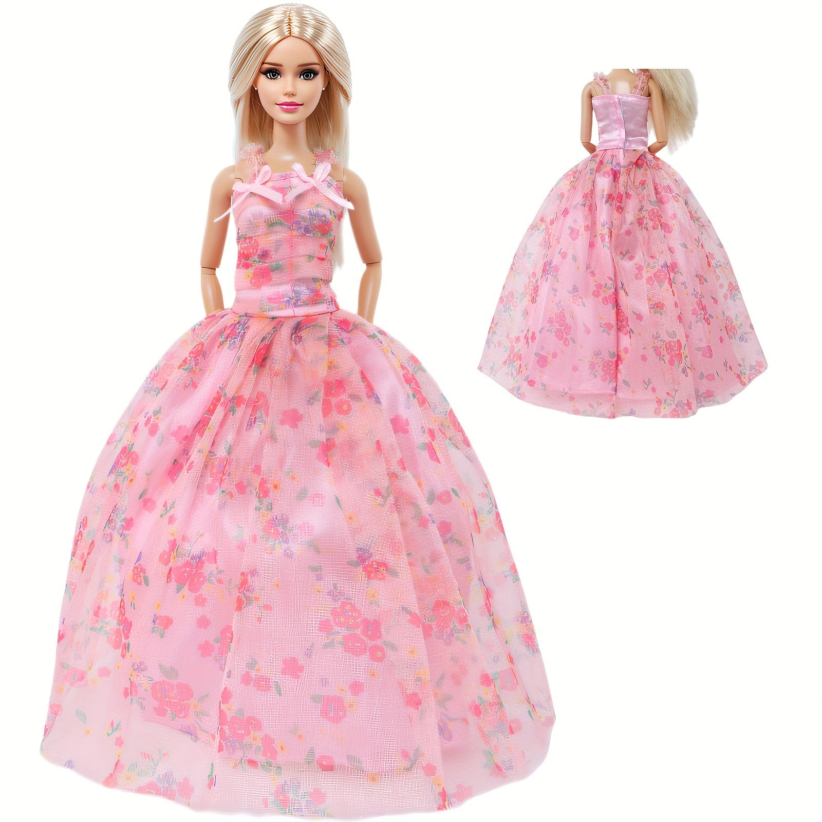 Doll Wedding Dress Princess Skirt Party Gown Clothes for 11.5 inch Girl Doll