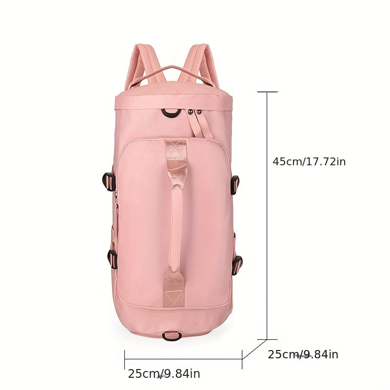 Functional Sports Gym Bag Convertible Travel Backpack Large Capacity Handbag