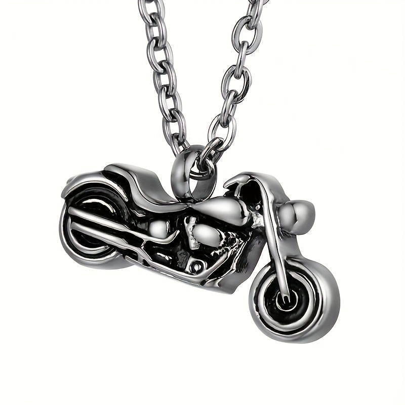 Motorcycle Cremation Jewelry Pendant Locket Memorial Ashes Holder Urn