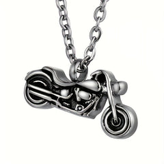 Motorcycle Cremation Jewelry Pendant Locket Memorial Ashes Holder Urn
