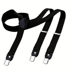 Y Shaped Bow Tie Suspenders with Strong Clips