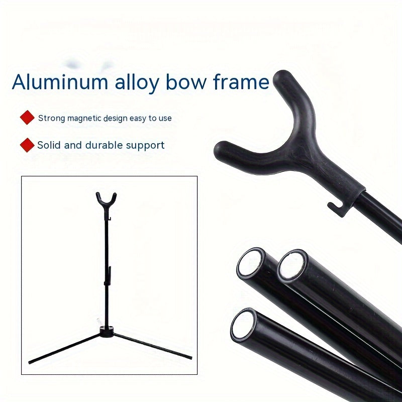 Foldable Arch Stand Recurve Bows Holder Lightweight