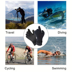 Neoprene Diving Gloves for Water Sports - 3mm 5mm Warm Keeping Gloves