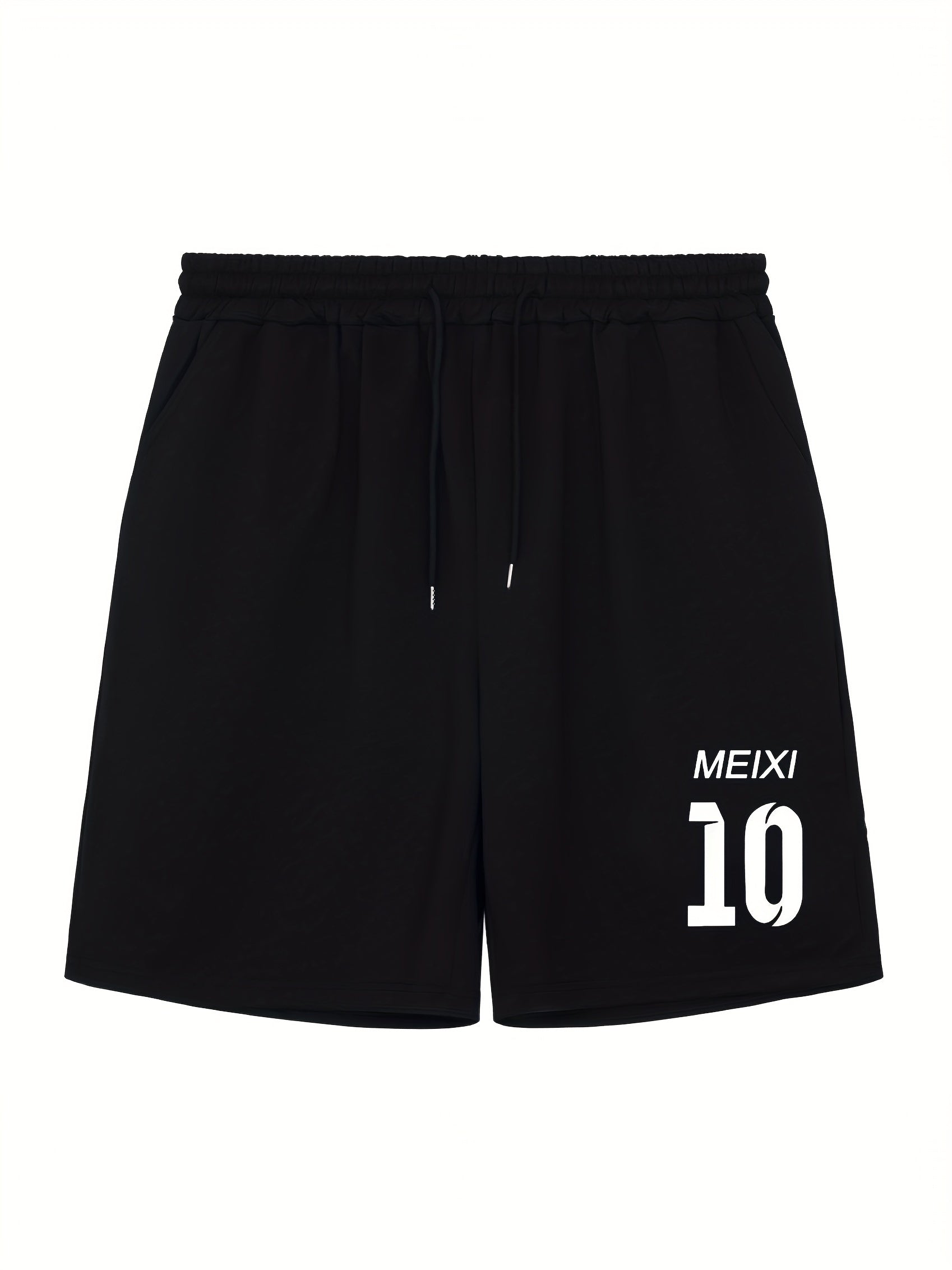 Men's Meixi 10 Print Workout Shorts Active Slightly Stretch Breathable