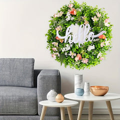 1pc Welcome Door Hanging Garland Holiday Decoration Party Supplies