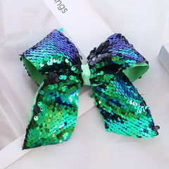 Sequin Fishtail Bow Accessories for Party Performance