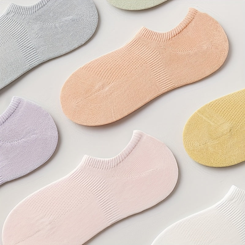 8 Pairs Low Cut Ankle Socks Women's Stockings