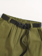 Boys Casual Cargo Pants With Belt for Kids