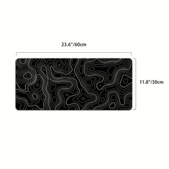 Large Mouse Pad With Stitched Edges 59x29x0.1 Extended Mousepad