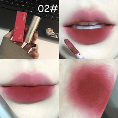 Waterproof Matte Velvet Lips Tint Long Lasting Nude Brown