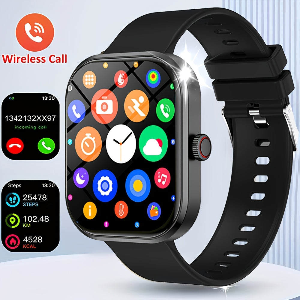 HD Touch Screen Smart Watch 100 Exercise Modes Pedometer