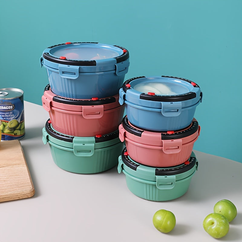 2pcs Retro Fresh Keeping Box Set Sealed Storage Kitchen Accessories