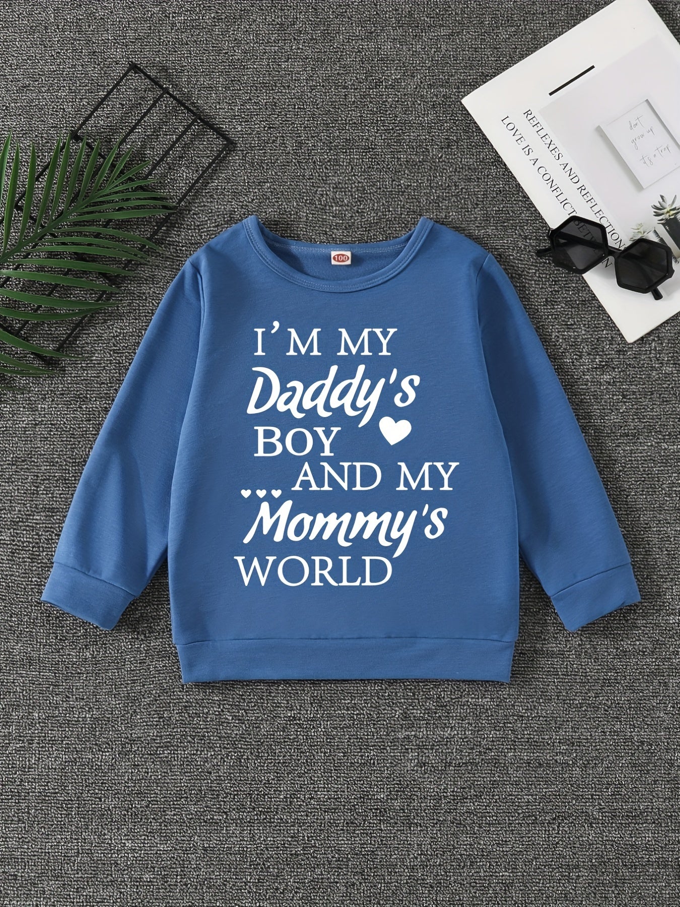 Boy's Daddy's Boy & Mommy's World Sweatshirt