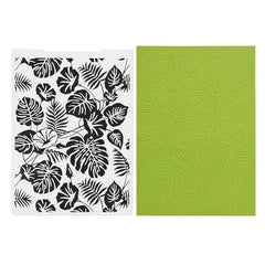 Chelonian Leaf Pattern Plastic Cutting Dies for Card Making