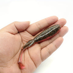 6pcs 3 4g Double Simulation Fishing Lure Soft Wobbler Bait