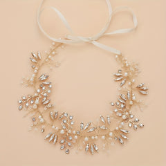 Beaded Bridal Hairband Headwear Wedding Dress Accessories