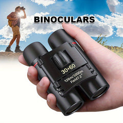 30x60 HD Portable Binoculars BAK4 Prism Waterproof Bird Watching