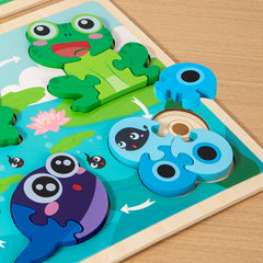 Animal & Nature 3D Jigsaw Puzzle Educational Toy
