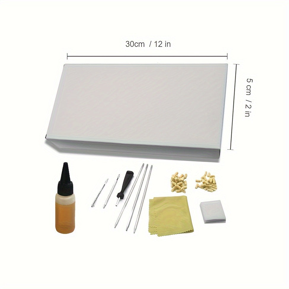 10pcs Cleaning Kit Heavy Duty Tools Rust-proof With Foldable Box