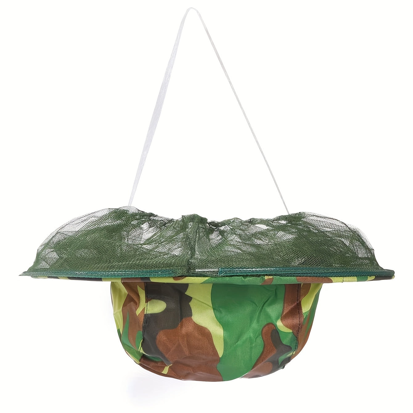 Camouflage Mosquito Repellent Hat for Fishing Outdoor Activities