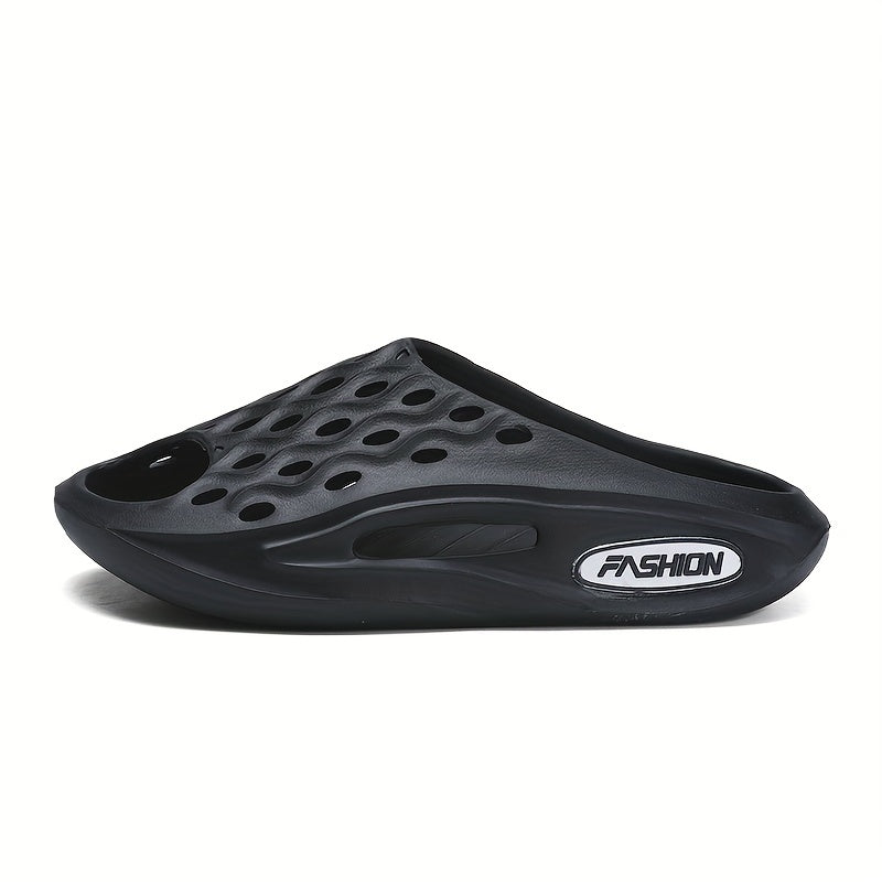 Men's Cloud Slides Pillow Slippers Lightweight Open Toe Shoes For Indoor Outdoor