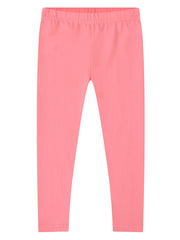 2pcs Girls Stretch Soft Leggings Solid Pants Kids Clothes